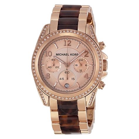 michael kors silver watch with rose gold numbers|mk rose gold watch sale.